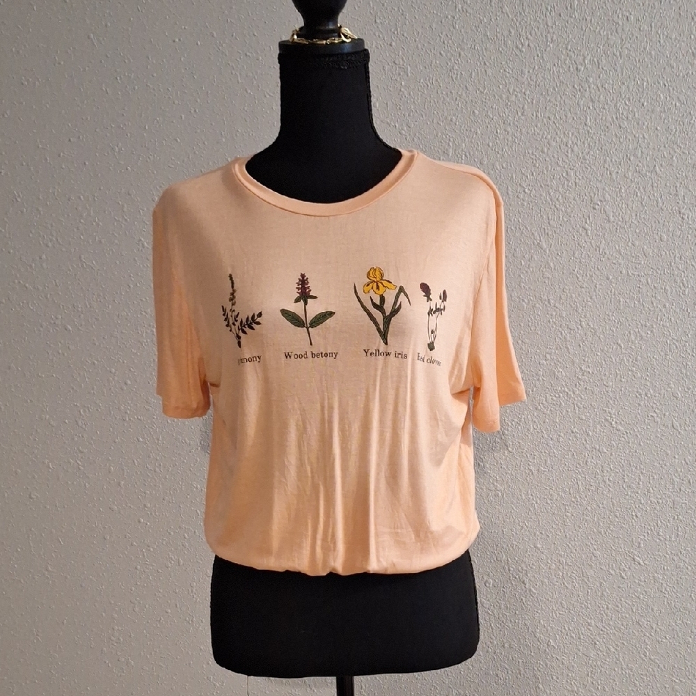 Floral Graphic Tee